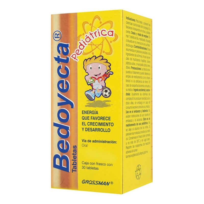 Bedoyecta Pediátrica Tabletas, 30 Tabletas