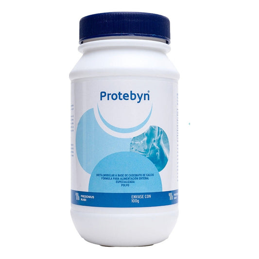 Protebyn Caseinato De Calcio Polvo 12 Botes De 100mg C/u Sin Sabor