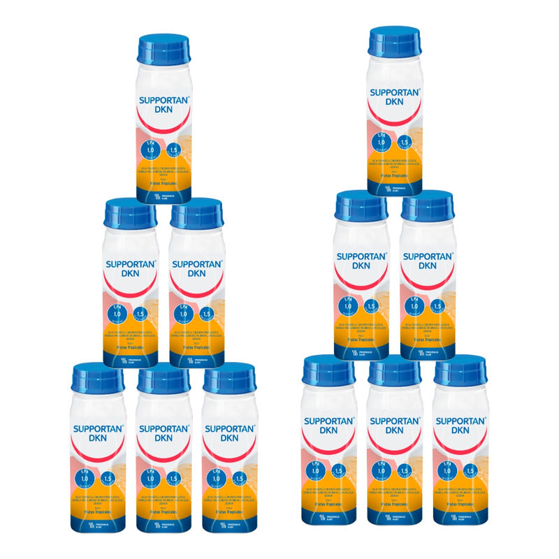 Supportan Dkn  200 Ml Sabor Frutas Tropicales 12 Botellas Frutas Tropicales