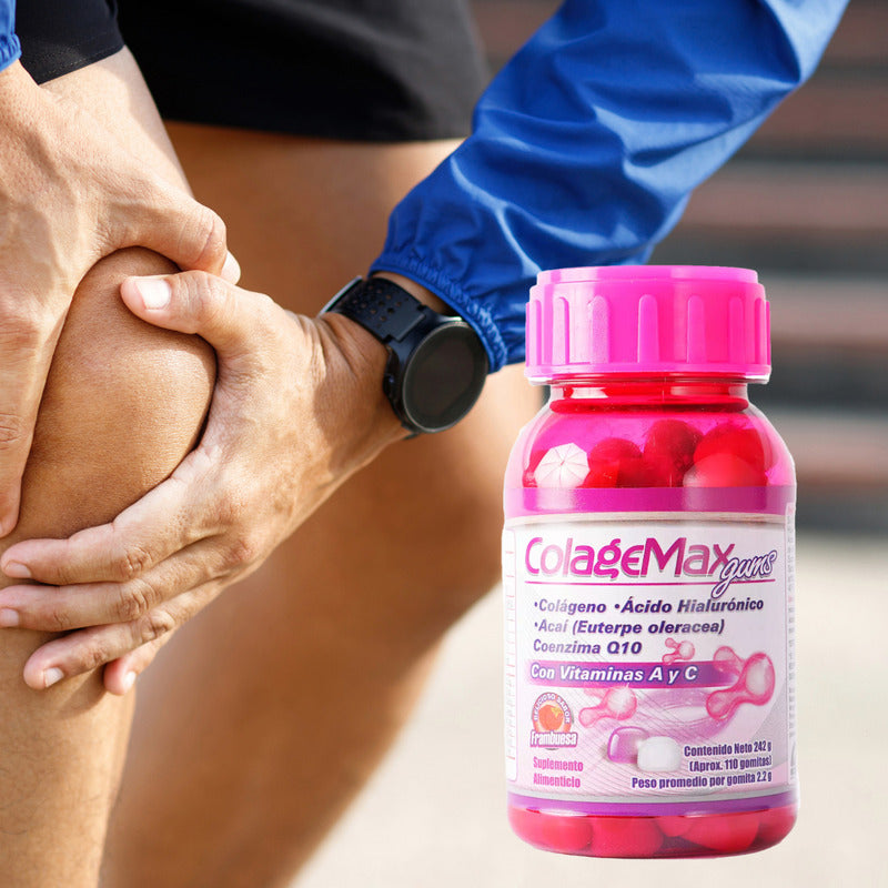 Colagemax Colágeno Gomitas Sabor Frambuesa  Natutech Frambuesa