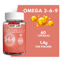 Omega 3,6 Y 9 Bdm Lab 60 Capsulas  Sin Sabor