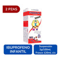 Fidoin-q Ibuprofeno Suspensión 2 Fcos. 120 Ml C/u Quimpharma