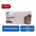 Deladex Leflunomida 20 Mg 2 Cajas Con 30 Tabletas C/u Raam