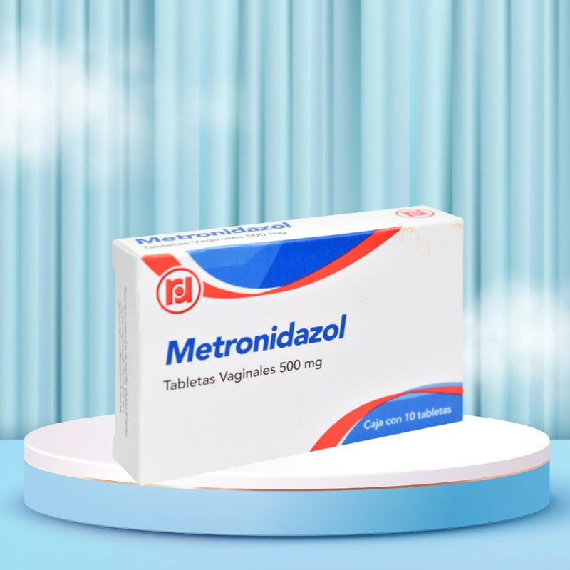 Metronidazol 500 Mg 2 Cajas 10 Tabs Vaginales C/u Randall