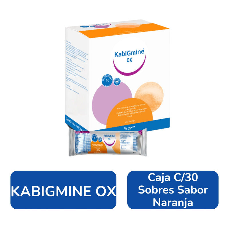 Kabigmine 0x Polvo Caja C/30 Sobres Sabor Naranja Naranja