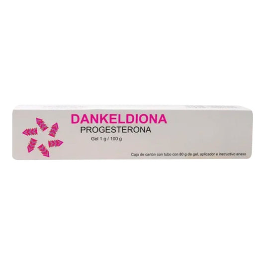 Dankeldiona Progesterona Gel 1g / 100g Tubo Con 80g Dankel