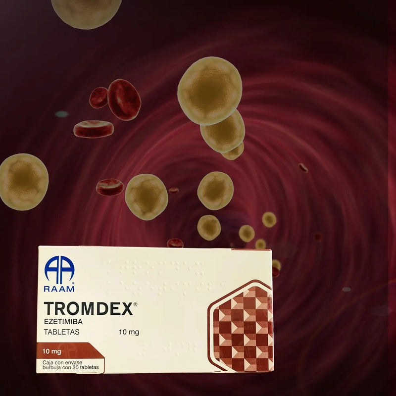 Tromdex Ezetimiba 10 Mg Caja Con 30 Tabletas Raam