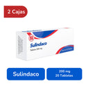 Sulindaco 2 Cajas Con 200 Mg 20 Tabletas C/u Randall