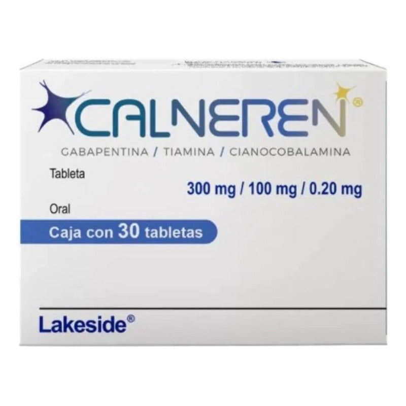 Calneren Tableta 300 Mg/100 Mg/0,2 Mg, 30 Tabletas