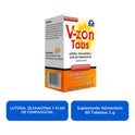 V-zon Tabs Frasco Con 60 Tabletas Natutech Sin Sabor