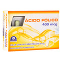 Ácido Fólico 400 Mcg 30 Tabletas Suplemento Natutech Sin Sabor