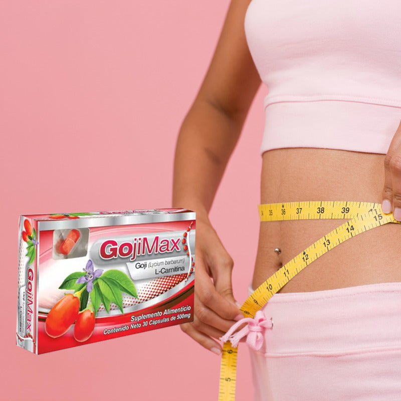 Gojimax Goji / L-carnitina 500 Mg 30 Cápsulas Natutech Sin Sabor