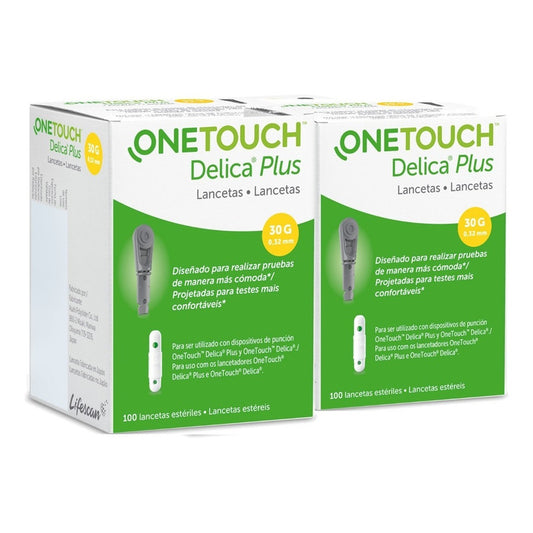 Lancetas One Touch Delica Paquete Con 200 Lancetas