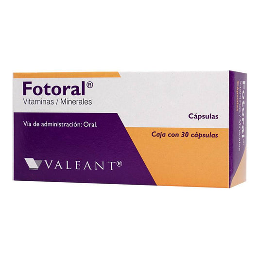 Fotoral Cápsula, 30 Cápsulas