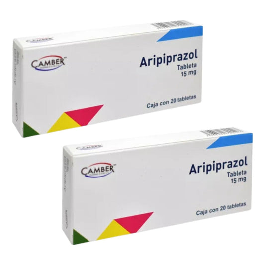 Aripiprazol 2 Cajas De 15mg Con 20 Tabletas Cada Una
