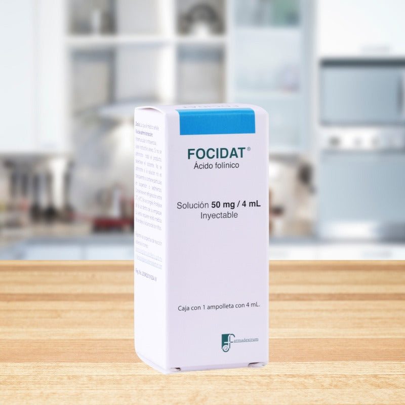 Focidat Ácido Folínico 50mg / 4ml 1 Ampolleta Farmadextrum