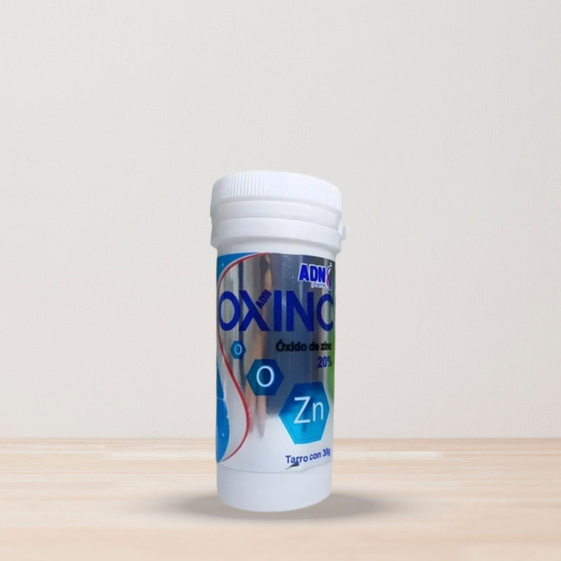 Pomada De Oxido De Zinc 20% Tarro Con 30 G Adn Pharma Oxinc Neutra
