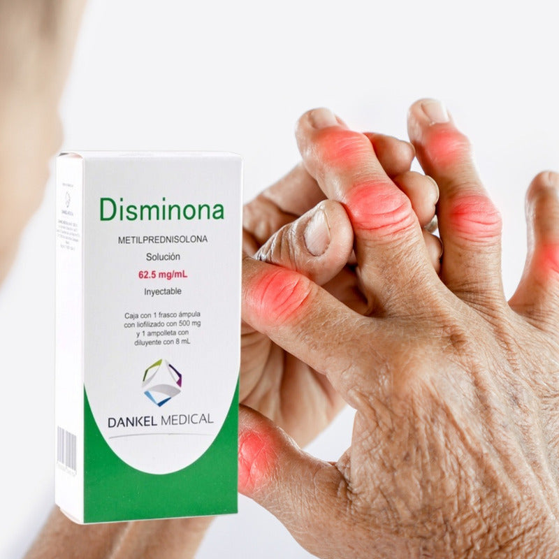 Disminona Metilprednisolona 62.5mg 2cjs 1 Amp 8ml C/u Dankel