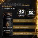 Ligandrol Sarms Aumento Masa Muscular Volumen Dark Matter 60 Tabs 30 Servicios Sabor Neutro