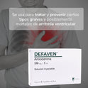 Defaven Amiodarona 150mg/3ml 6 Amp. Inyectables Farmadextrum