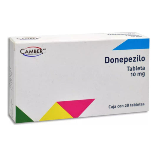 Donepezilo 1 Caja Con 28 Tabletas De 10 Mg