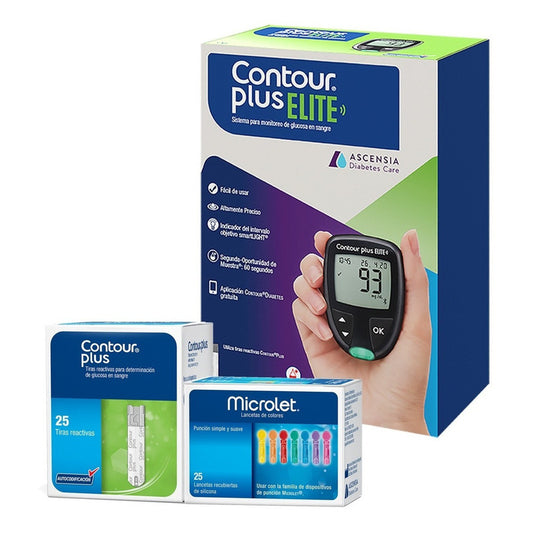 Glucómetro Bluetooth Contour Plus Elite