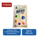 Pack Nucein Polvo Caseinato De Calcio 2 Sobres Con 100 G C/u Sin Sabor