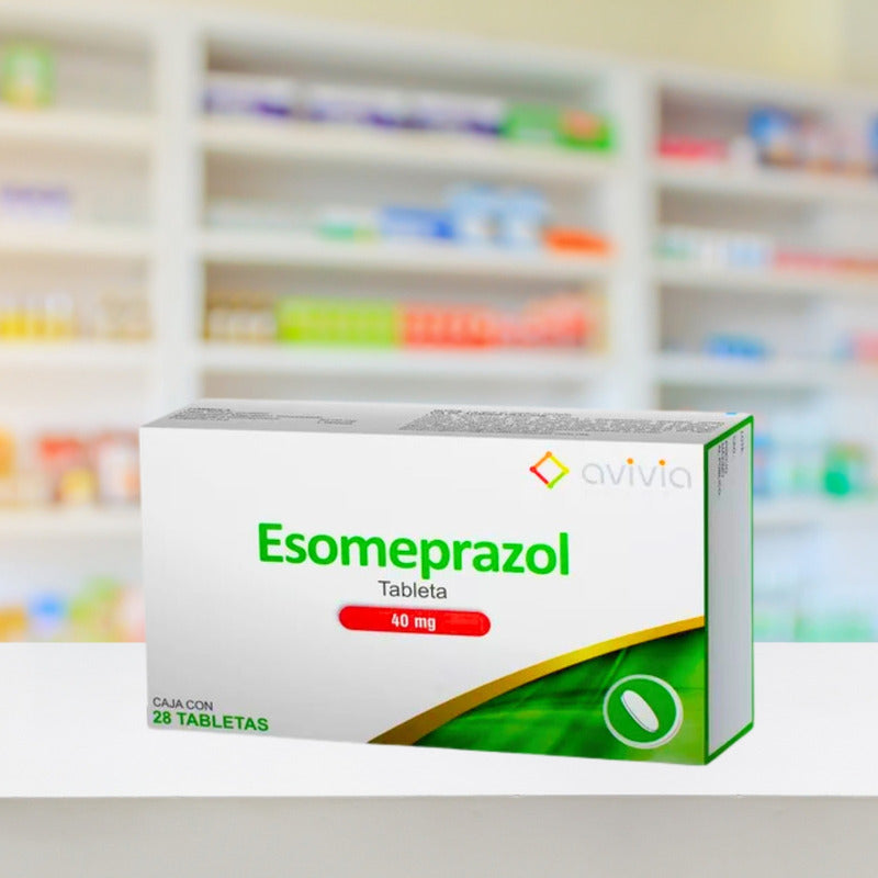 Esomeprazol 40 Mg 2 Cajas Con 28 Tabletas C/u Avivia