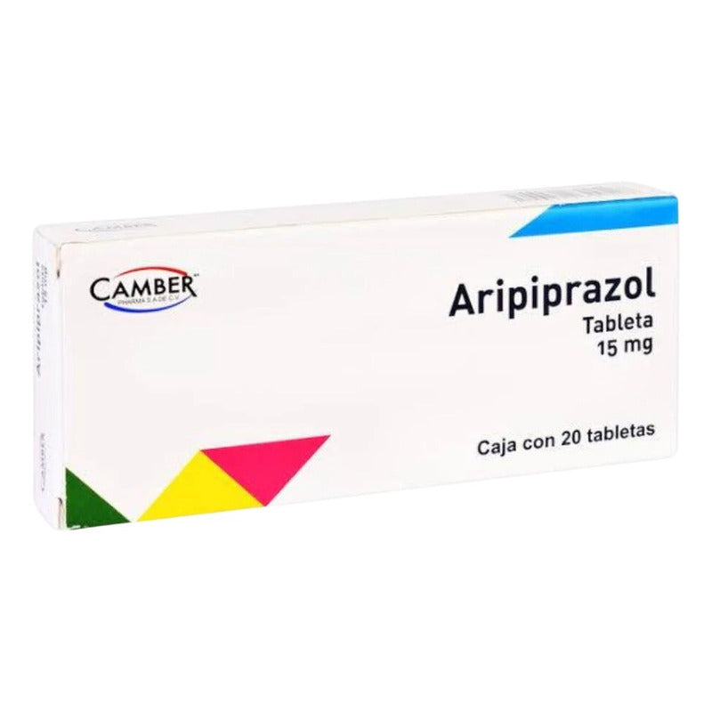 Aripiprazol Caja Con 20 Tabletas De 15 Mg