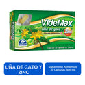 Videmax Caja Con 30 Cápsulas De 500 Mg Natutech Sin Sabor