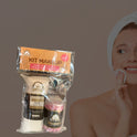 Cotton Pads Kit Makeup Pads 50 Pzas Y Aplicadores 80 Pzas