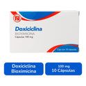 Doxiciclina 100 Mg Caja Con 10 Cápsulas Randall