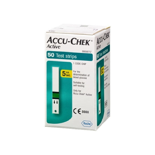 Tiras Reactivas Accu-chek Active Caja Con 50 Unidades