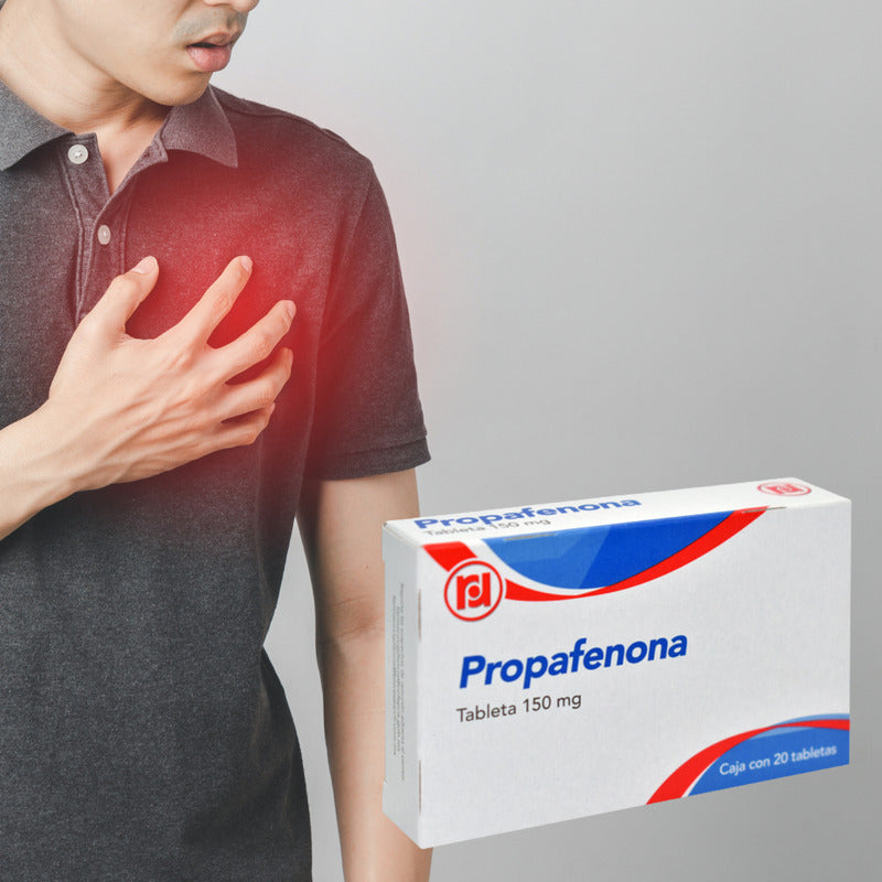 Propafenona 150 Mg Con 20 Tabletas Randall