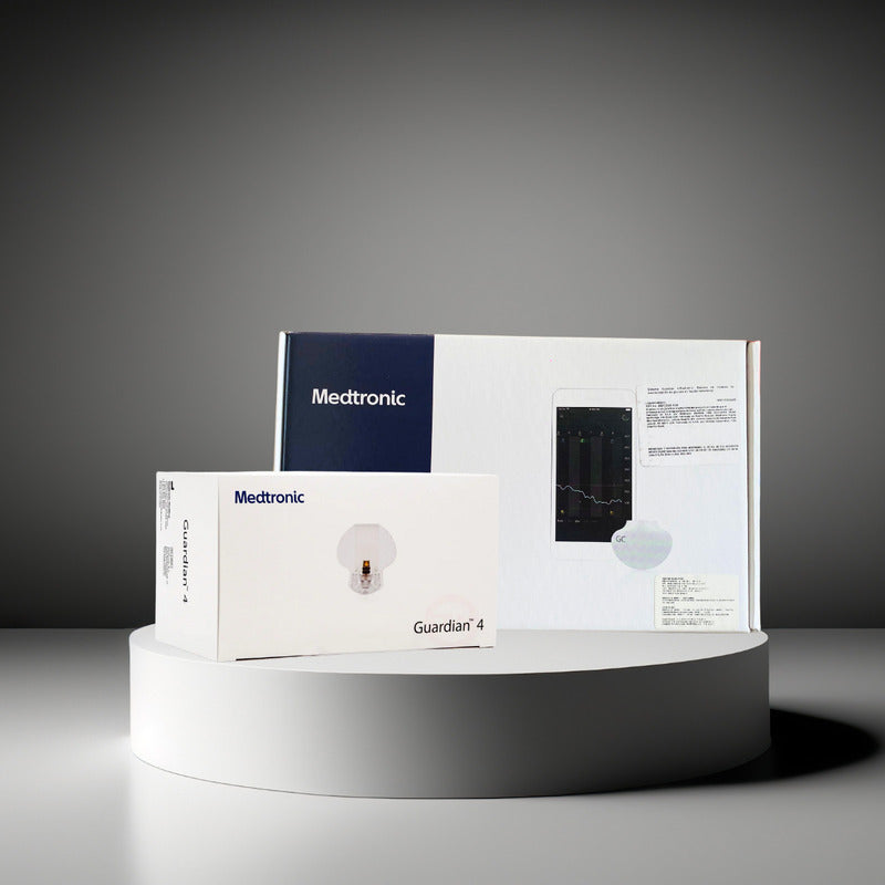 Kit Guardian 4 Transmisor Y 3 Cajas De Sensores Medtronic Blanco