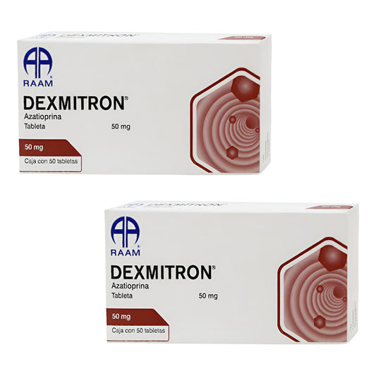 Dexmitron Azatioprina 50 Mg 2 Cajas Con 50 Tabletas C/u Raam