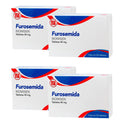 Furosemida 40 Mg 4 Cajas Con 20 Tabletas C/u Randall