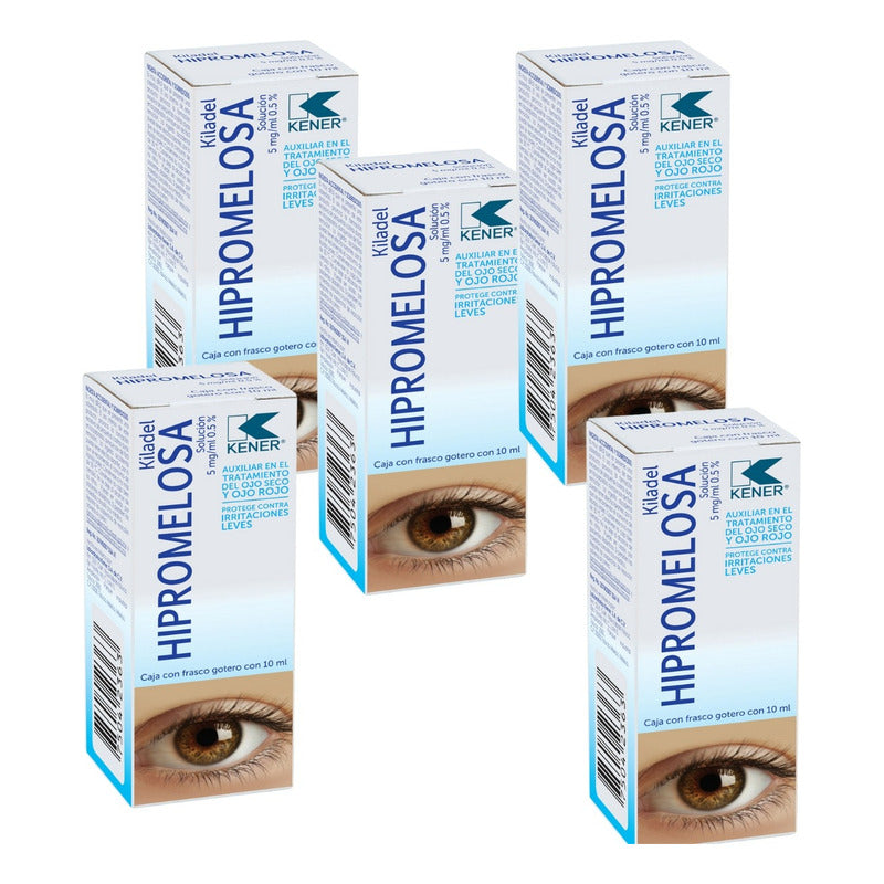 Kener Kiladel Hipromelosa 5 Goteros 15ml 5mg/ml 0.5%