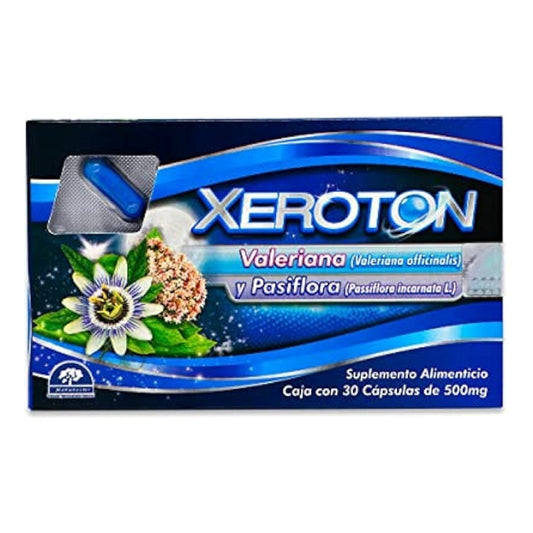 Xeroton Caja Con 30 Capsulas De 500 Mg Natutech Sin Sabor