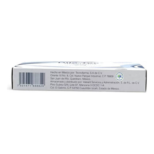 Dila-tec Tabletas 10 Mg Caja Con 20 Tabletas
