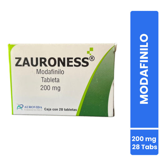 Zauroness Modafilino Caja Con 28 Tabs. 200 Mg Aurovida
