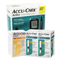 Glucómetro Accu-chek Active Con 110 Tiras Y 110 Lancetas Negro