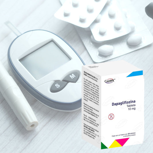 Dapagliflozina 10 Mg Caja Con 28 Tabletas Camber