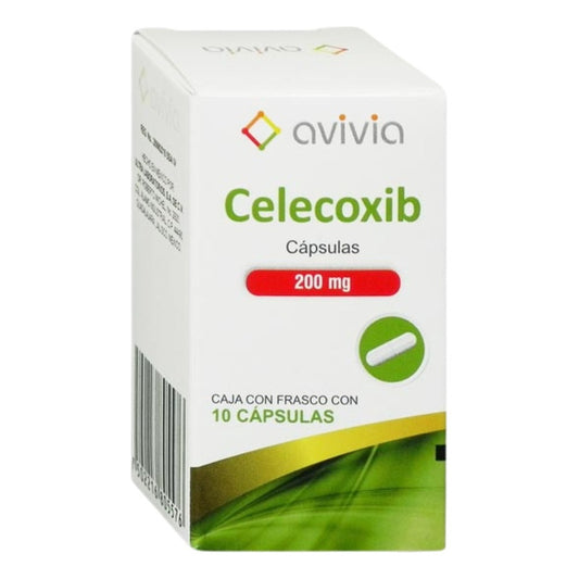 Celecoxib 200 Mg 10 Cápsulas Avivia