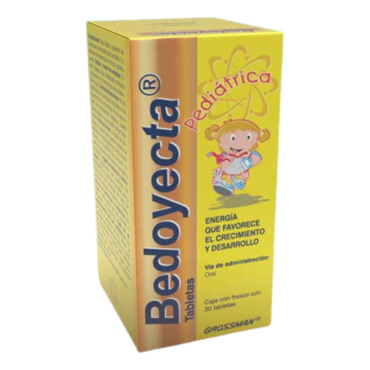 Bedoyecta Pediátrica Grossman Frasco Con 30 Tabletas