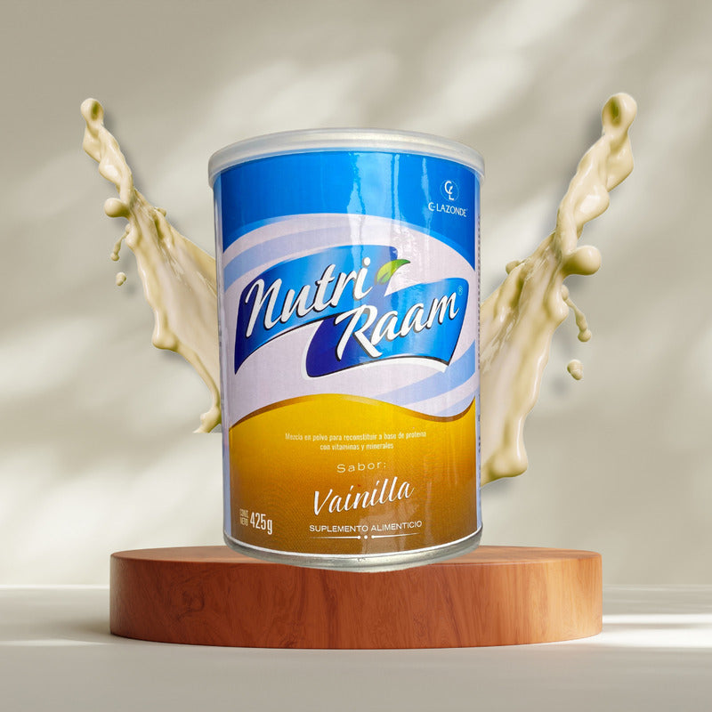 Nutri Raam Suplemento Alimenticio Sabor Vainilla 425 G Vainilla