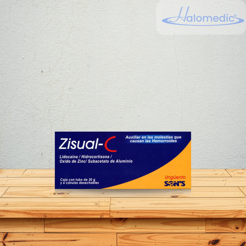 Zisual-c Pomada 30g Son's Para Hemorroides Y Malestares