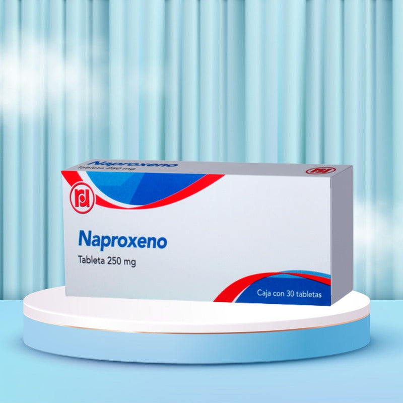 Naproxeno 250 Mg 5 Cajas Con 30 Tabletas C/u Randall