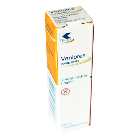 Veraken Solución Inyectable 5 Mg/2 Ml, 1 Ampolleta 2 Ml