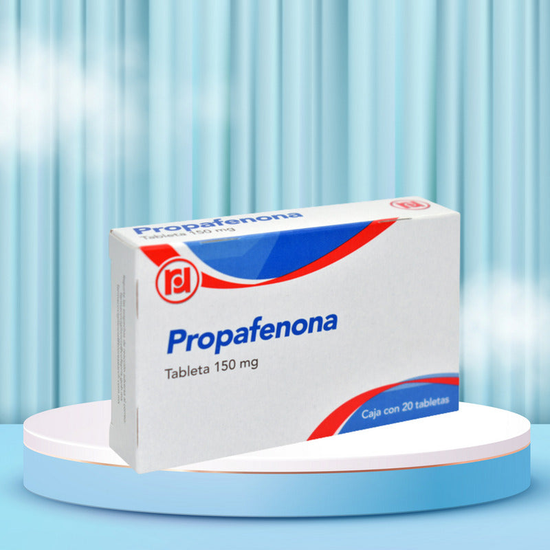 Propafenona 150 Mg Con 20 Tabletas Randall